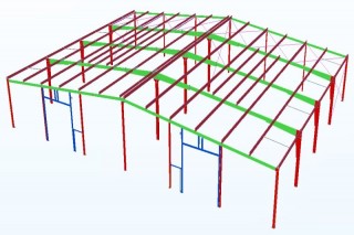 projekt haly tekla structures
