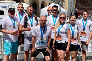 Unihal na Zlinském půlmaratonu 2026