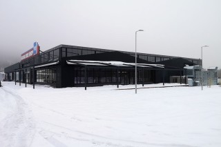 Průběh realizace haly