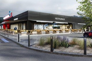 vizualizace restaurace