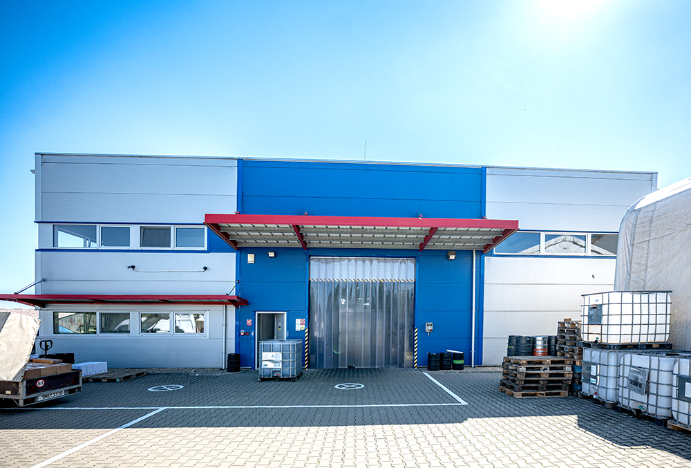 Skladová hala VINNÉ SKLEPY ZAJEČÍ